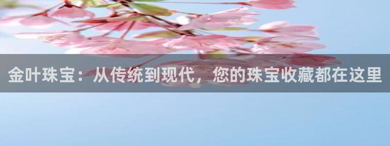 新宝5测：金叶珠宝：从传统到现代，您的珠宝收藏都在这里