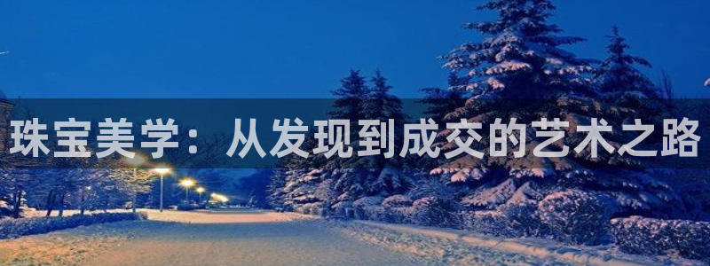 新宝5飞355051：珠宝美学：从发现到成交的艺术之路