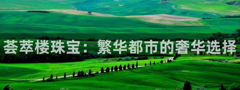 新宝5代理注册：荟萃楼珠宝：繁华都市的奢华选择