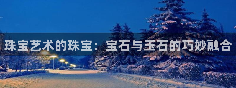新宝5寂创33300散：珠宝艺术的珠宝：宝石与玉石的巧妙融合