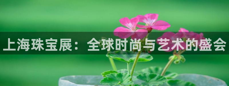 新宝5彩票平台登陆：上海珠宝展：全球时尚与艺术的盛会