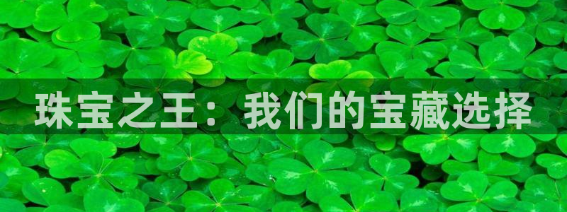 新宝5彩票是正规平台吗：珠宝之王：我们的宝藏选择