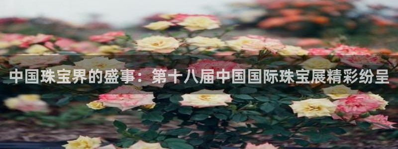 新宝5如何注册登录：中国珠宝界的盛事：第十八届中国国际珠宝展精彩纷呈