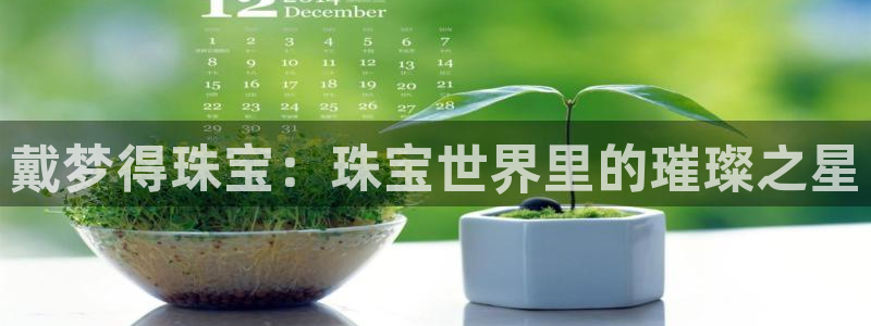 新宝5日：戴梦得珠宝：珠宝世界里的璀璨之星