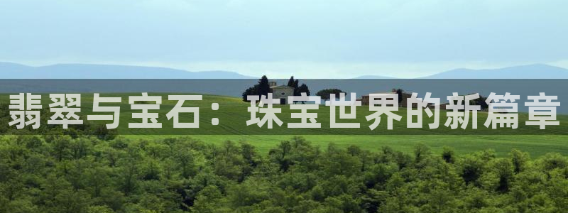 新宝5上70 667：翡翠与宝石：珠宝世界的新篇章