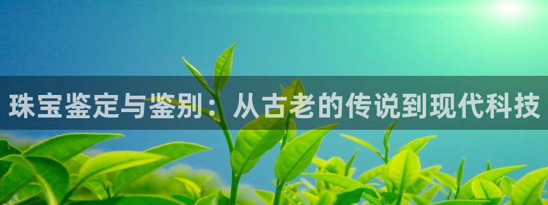 新宝5娱乐同：珠宝鉴定与鉴别：从古老的传说到现代科技