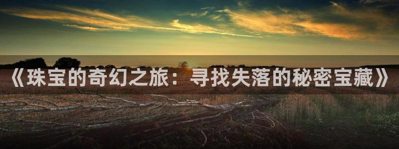 新宝5褚74OOO5：《珠宝的奇幻之旅：寻找失落的秘密宝藏》