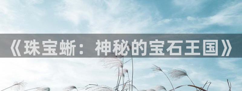 新宝5账号注册：《珠宝蜥：神秘的宝石王国》