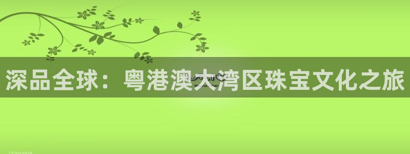 老新宝5授权登录：深品全球：粤港澳大湾区珠宝文化之旅
