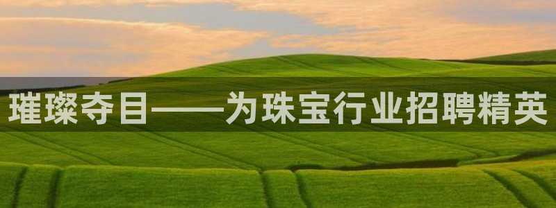 新宝5彩票娱乐平台：璀璨夺目——为珠宝行业招聘精英