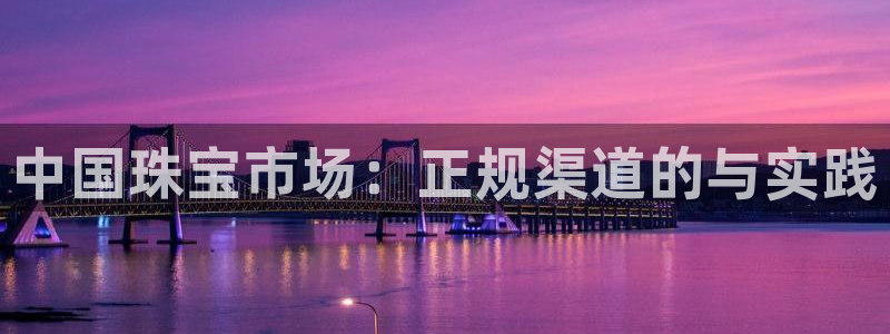 新宝b2O5O5O：中国珠宝市场：正规渠道的与实践